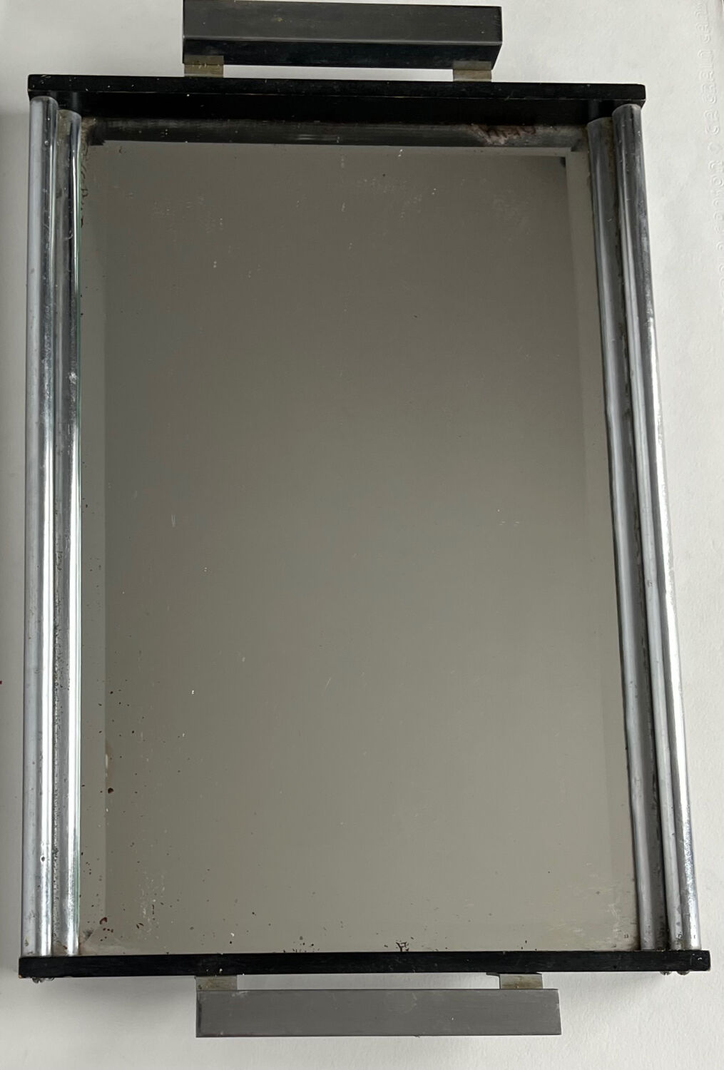 Art Deco rectangular mirror top