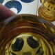 Amber glass orangeade service