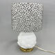 Lampe de table italienne en céramique émaillée d’artichaut du milieu du siècle