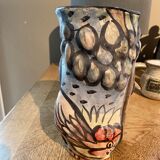 Vase rooster contemporary artist