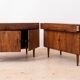 Pair of Mid Century Modern Cabinets by H. W. Klein for Bramin, Denmark