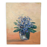 Acrylic on canvas still life bohemian countryside decoration small format