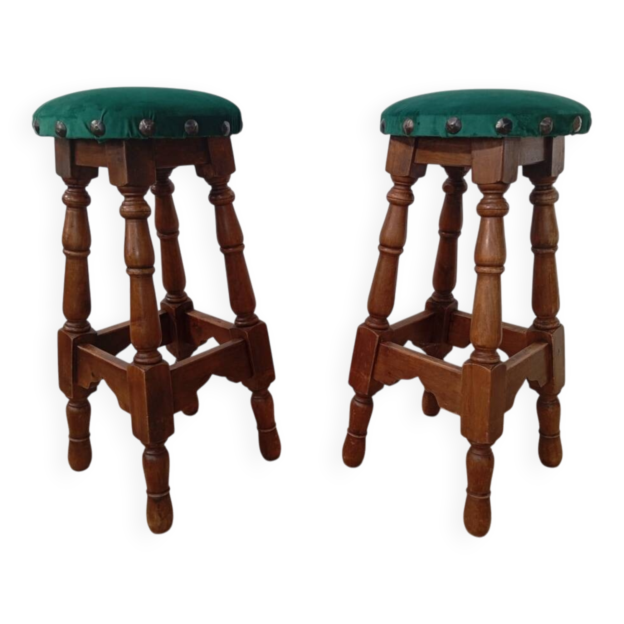 Pair of 70s bar stools
