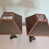 Lampes de table de style empire en bronze