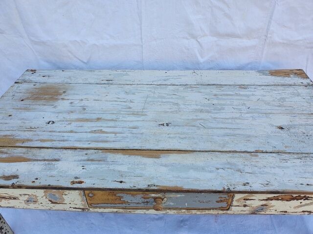 Old workshop table