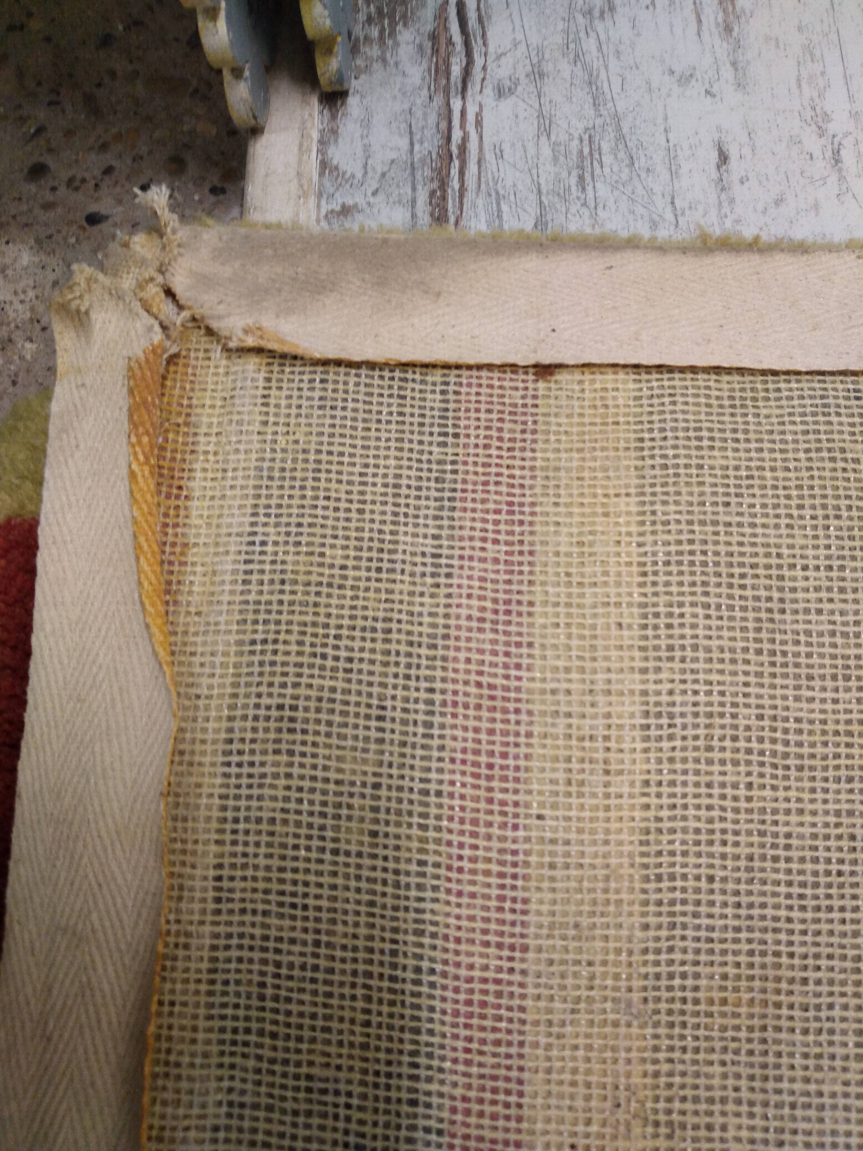 Kenzo rug "red pigalle" vintage