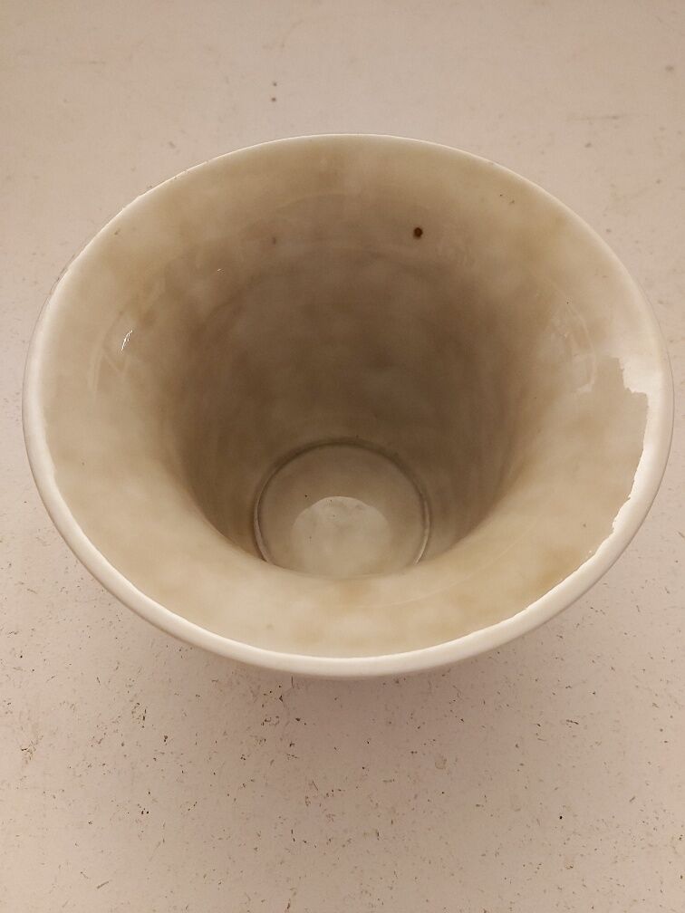 Coupe "Dakar" Camille Tharaud porcelain Limoges