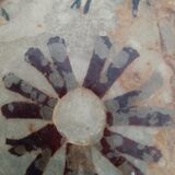 Applique années 70 resine et algues de roscoff création ploum