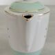 Coffee maker sugar pot earthenware k&g lunéville model ségur vintage