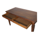Bureau / Table d'Appoint Antique Louis XVI en Noyer, France, 1920