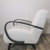 White Armchair by Jindrich Halabala, 1940s