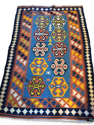 tapis Kilim Qashqai persan,