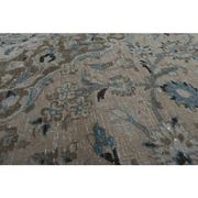 1970s Vintage Persian Handknotted Wool Brown Oversize Area Rug 290x358