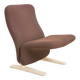 F780 "Concorde" chocolate brown armchair by Pierre Paulin for Artifort 80's