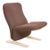 F780 "Concorde" chocolate brown armchair by Pierre Paulin for Artifort 80's