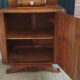 Art deco bedside in solid wood