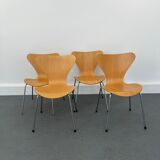 Chairs 3107 by Arne Jacobsen for Fritz Hansen, 1990s
