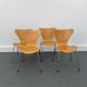 Chairs 3107 by Arne Jacobsen for Fritz Hansen, 1990s