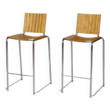 Pair of high stools from the 90s