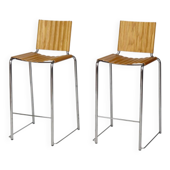 Pair of high stools from the 90s