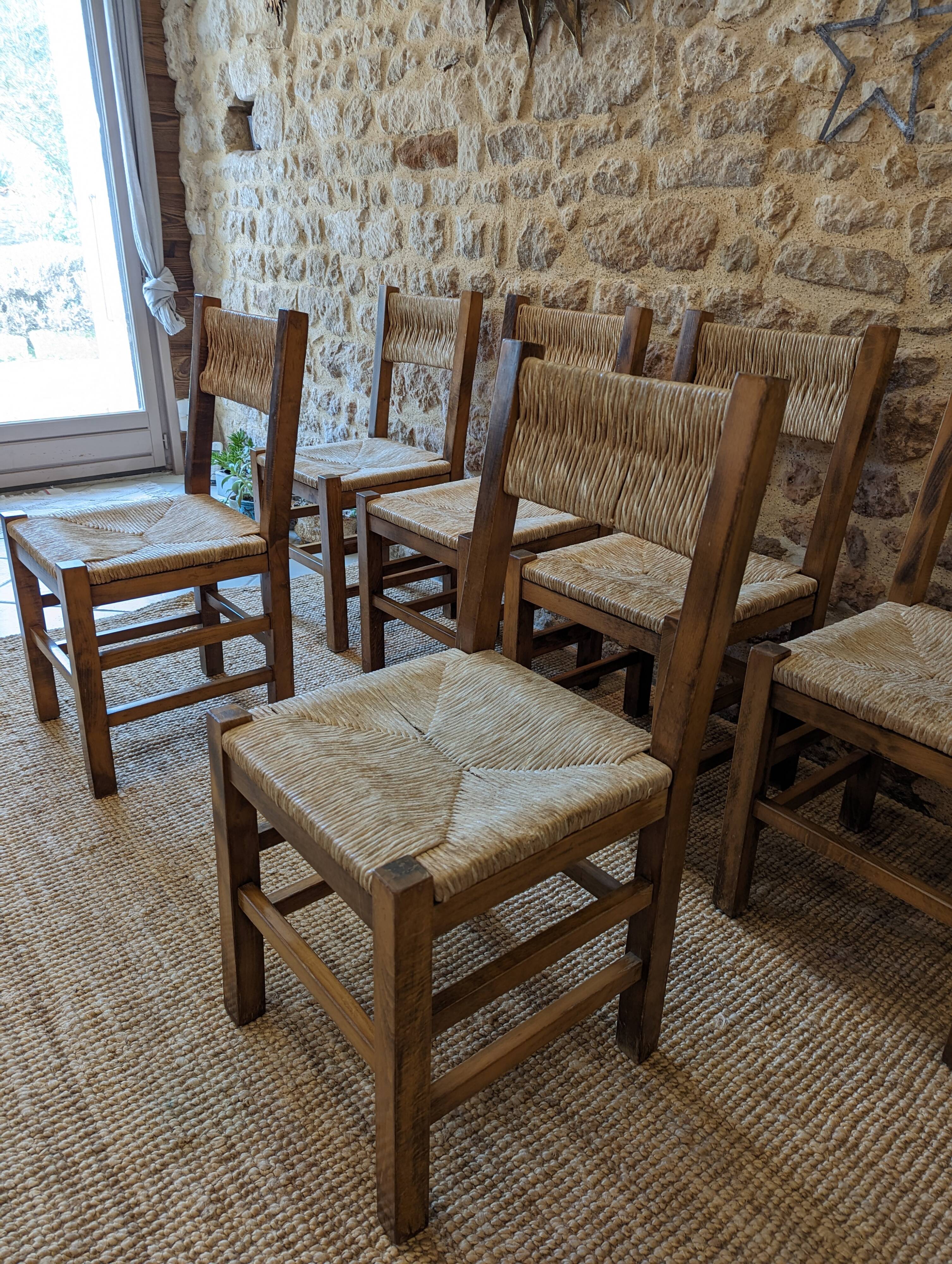 Chaises brutaliste
