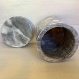 Gray White Marble Box