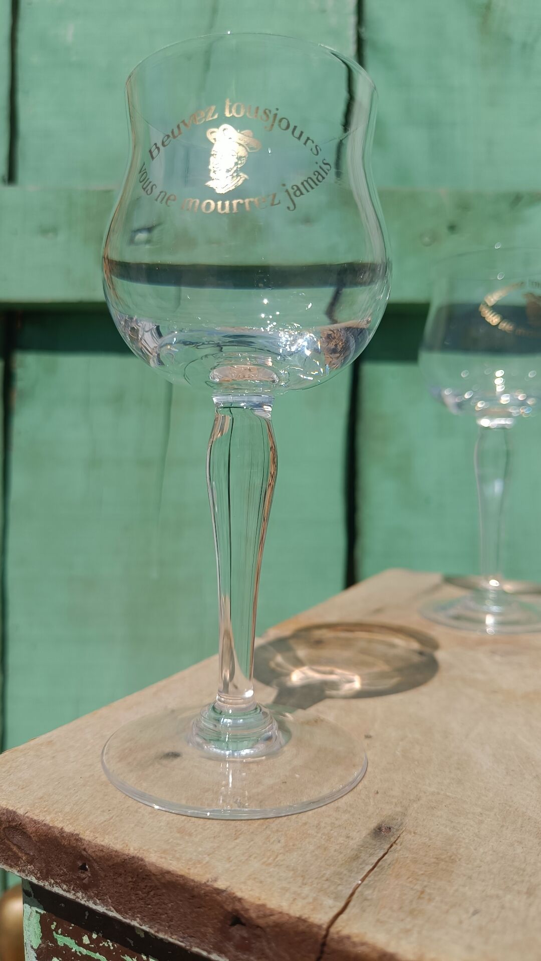 Chinon Rabelaisian glasses – Touraine – vintage glassware
