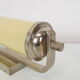 Art deco tubular wall lamp,1930's.