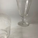 2 verres cristal saint louis