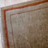 Handmade Chinese vintage carpet 64cm x 97cm 1970s