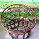 Pair of papasan rattan armchairs from the 1970s