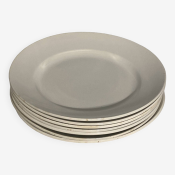 Set of 7 plates