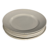 Set of 7 plates
