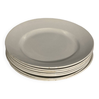 Set of 7 plates