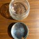 Glass sugar bowl