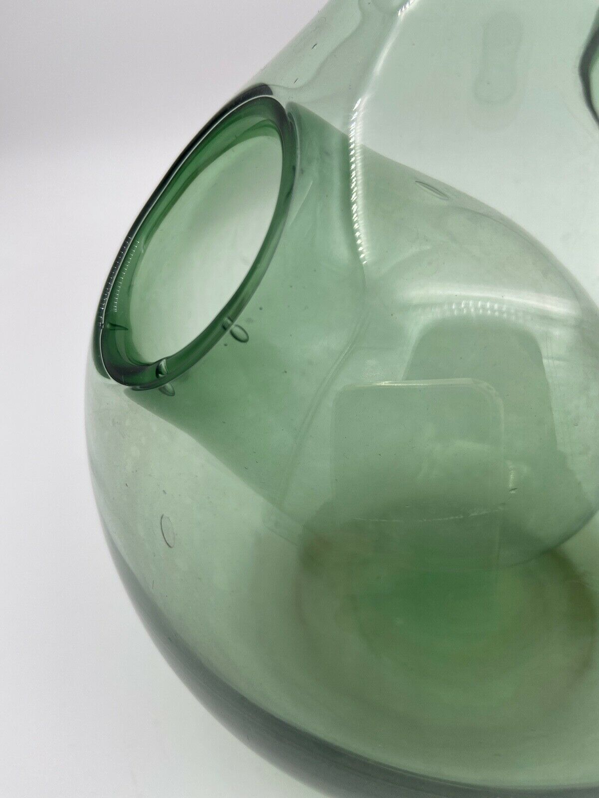 Glass oiler souffle xx eme vintage design