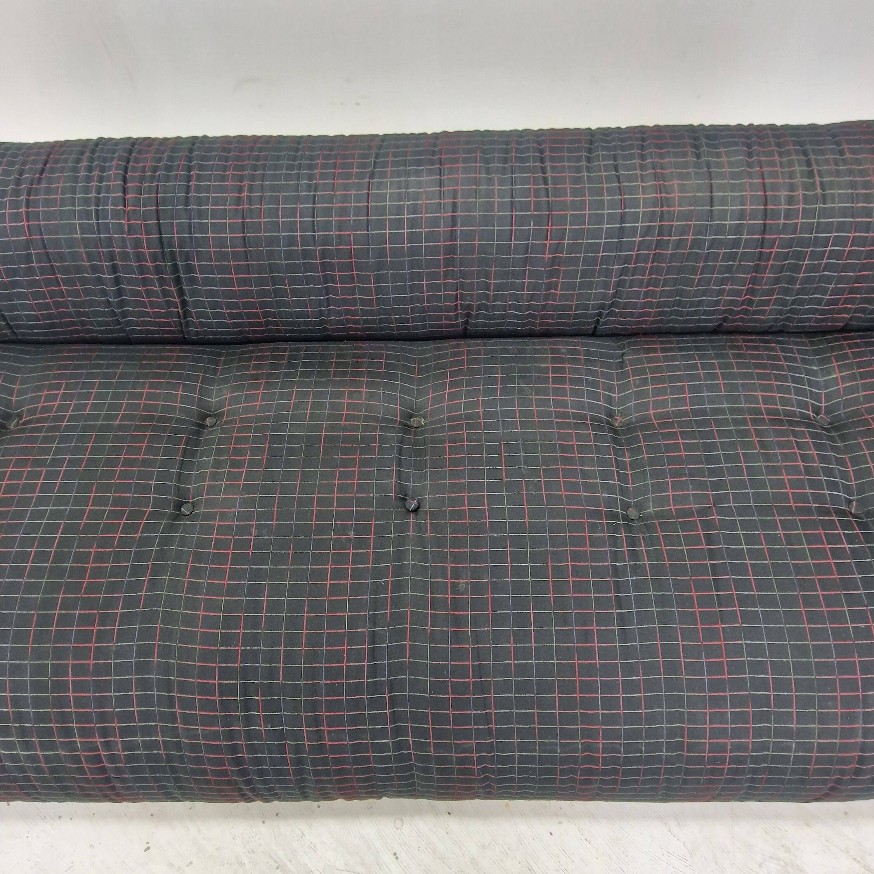 Anfibio 3-Seater Sofa Bed by Alessandro Becchi for Giovannetti, 1970's