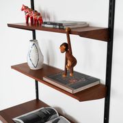 Étagère modulaire en teck, design danois, années 1960, designer : Kai Kristiansen
