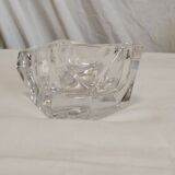 Crystal ashtray signed Daum