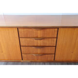 Scandinavian teak row circa 1960