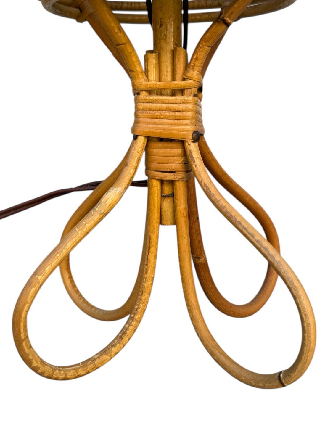 Pair of lamps in Roitn style Louis Sognot 60s