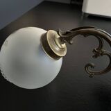 Vintage three-light chandelier