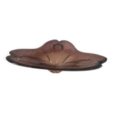 Large Murano glass fruit bowl.