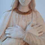 Virgin in plaster