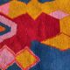 Tapis beni ouraine tissè main traditionnelle taille 150 x 250 cm