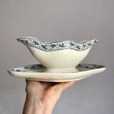 Choisy le roi "Champigny" iron clay sauceboats