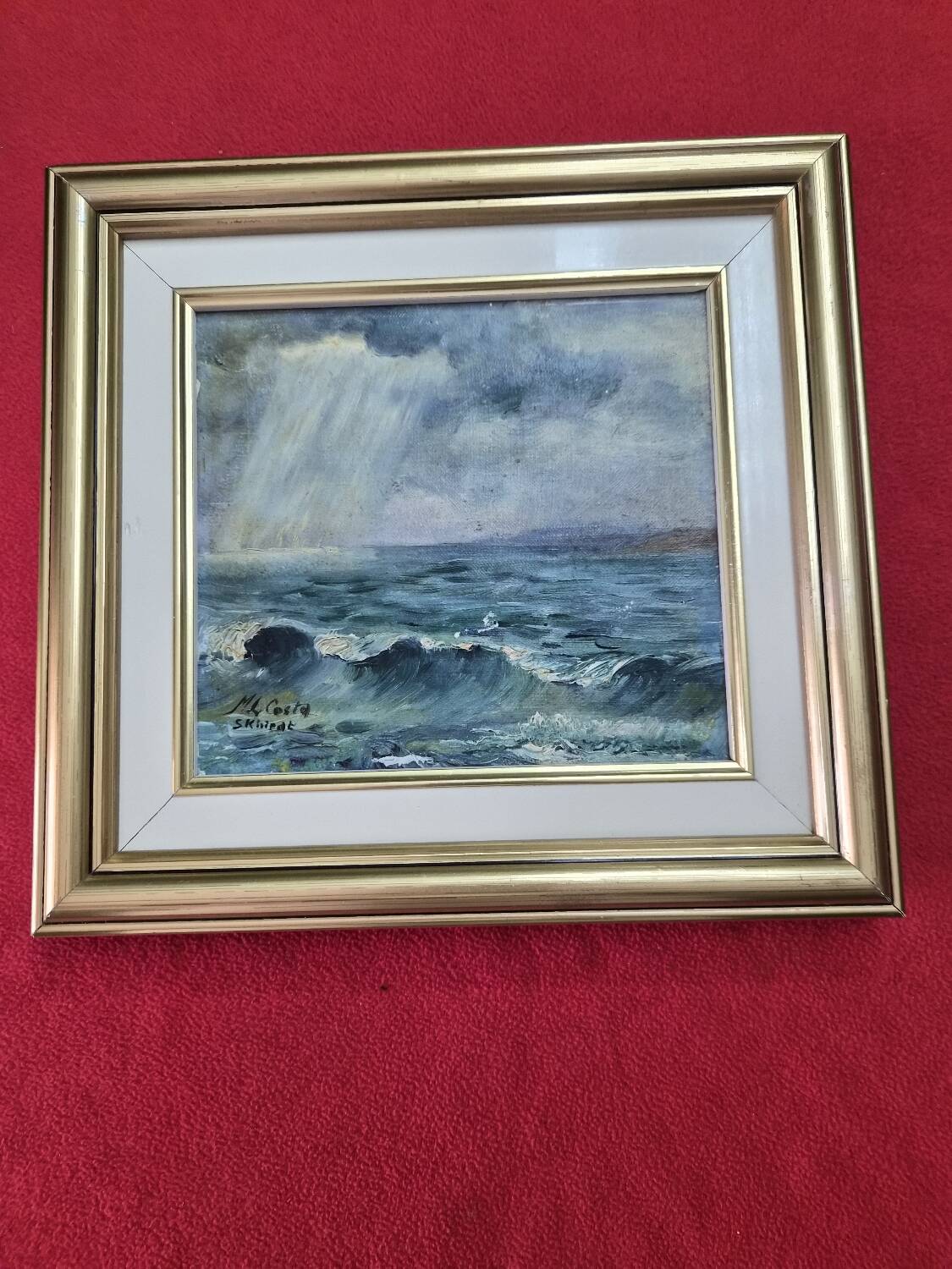 Marine painting ML Costa