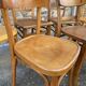 Set of 10 Thonet Fischel bistro chairs mismatched restaurant bentwood bent Brasserie