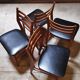 Set of 4 french chairs in scandinavian style year 60
