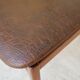 Set of 6 vintage wood and leatherette chairs